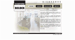 Desktop Screenshot of constructionsbeldex.com